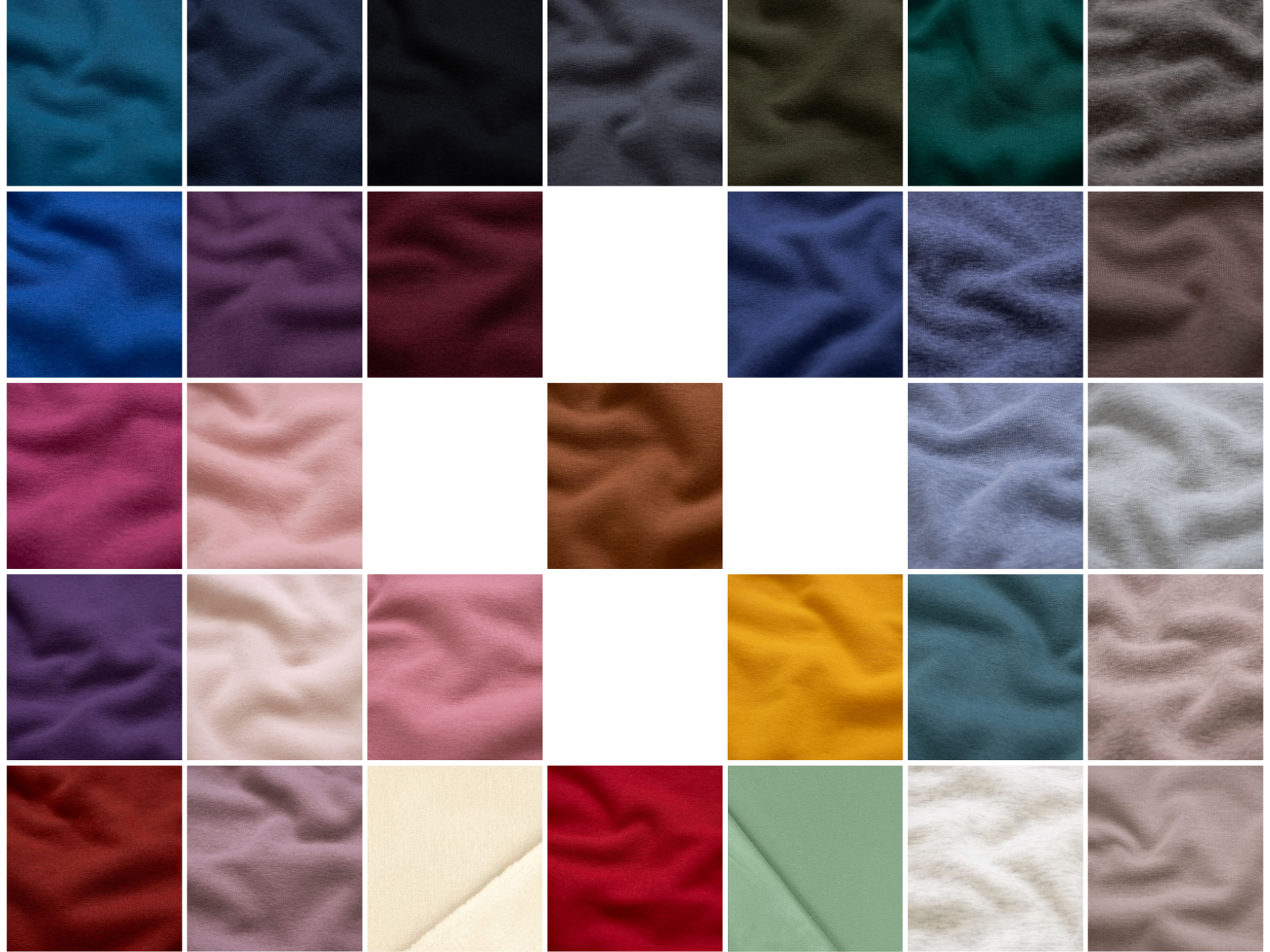 Alpenfleece Stoff - uni