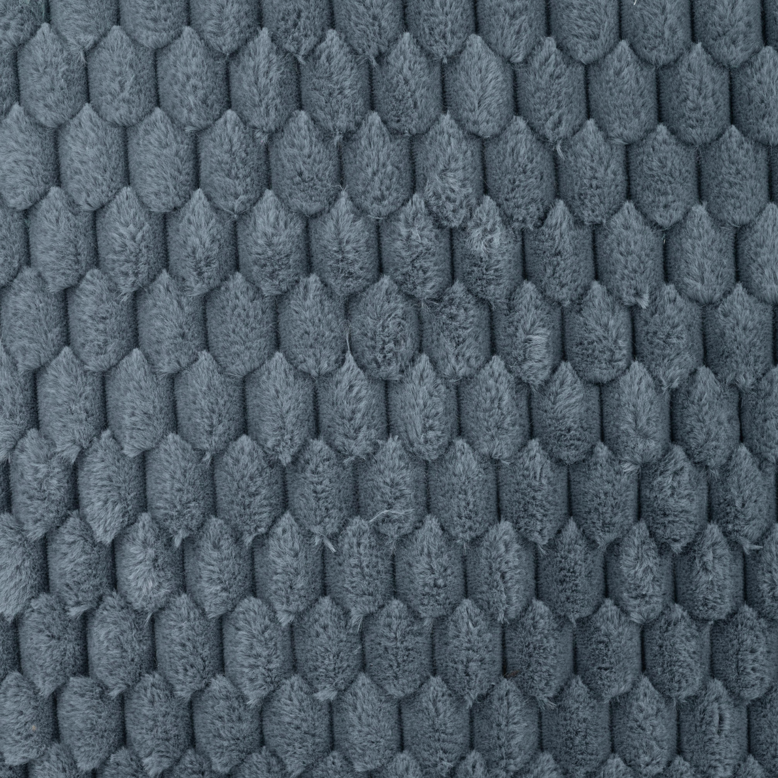 Fellimitat Stoff - Wabenmuster