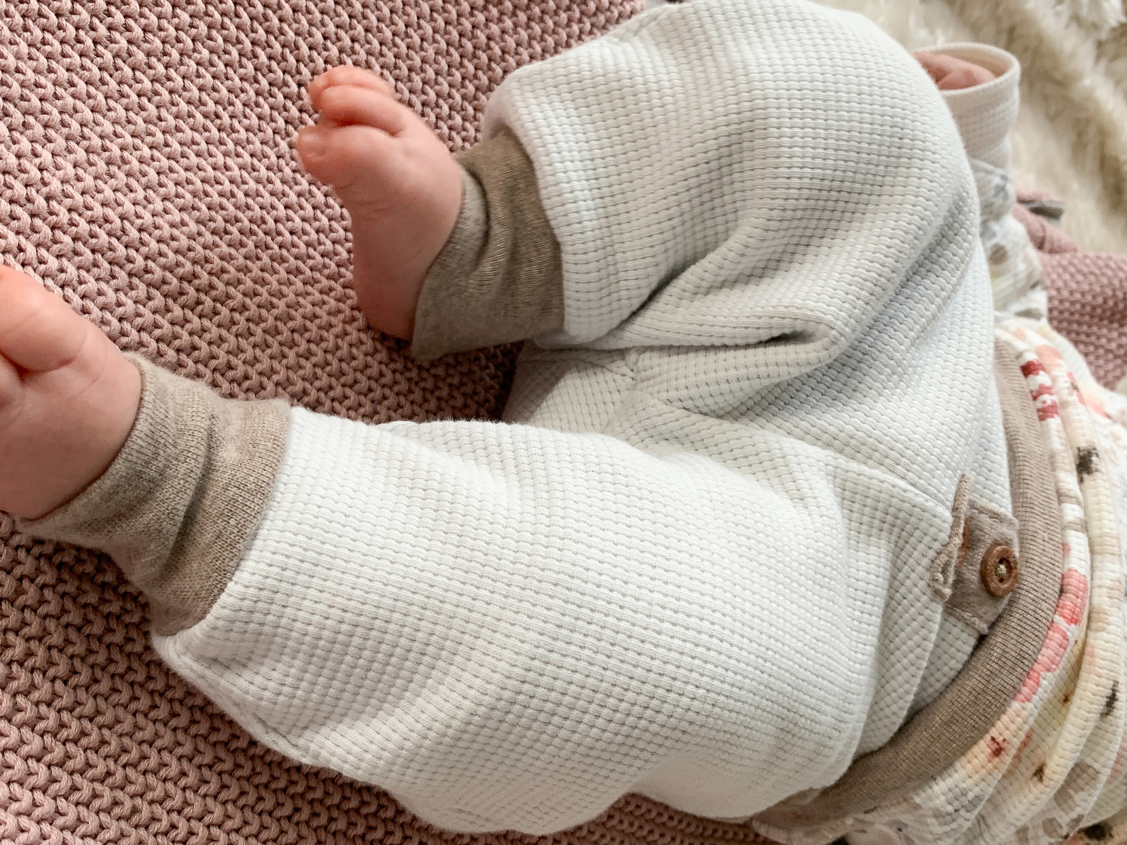 Glattes Bündchen Stoff Heike 95cm - meliert