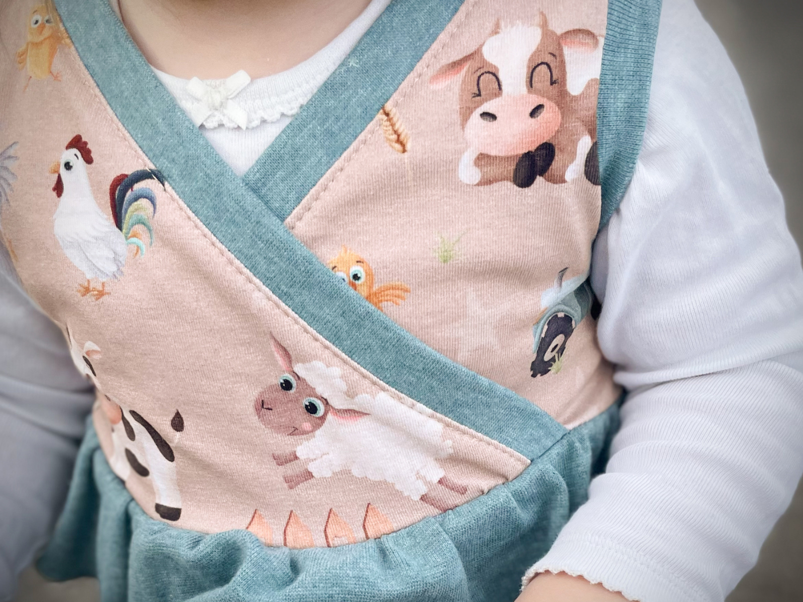 Glattes Bündchen Stoff Heike 95cm - meliert