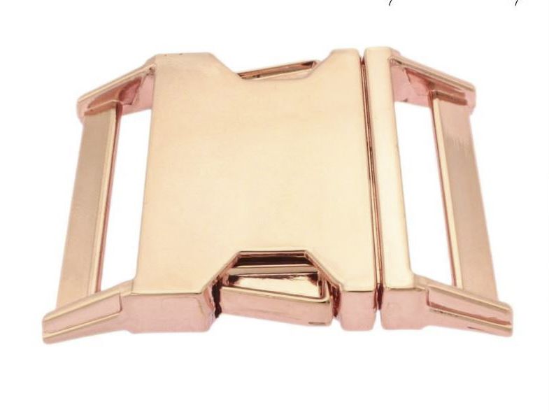 Steckschnalle Metall 1 Stück - roségold