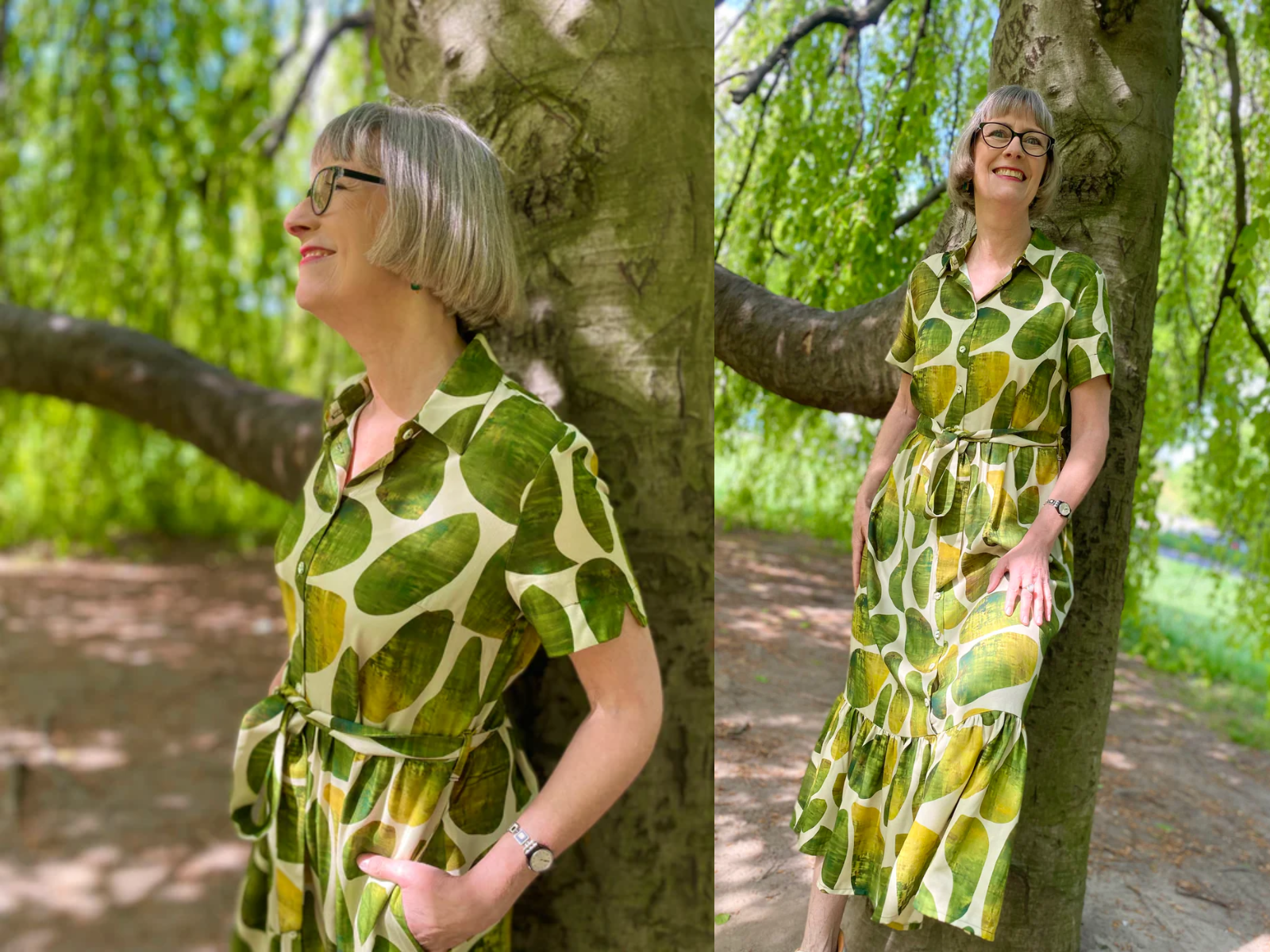 Papierschnittmuster Premium Blusenkleid Cordoba