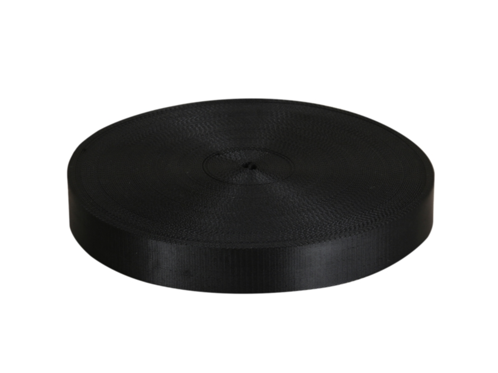 Gurtband ca. 20 mm breit - uni schwarz