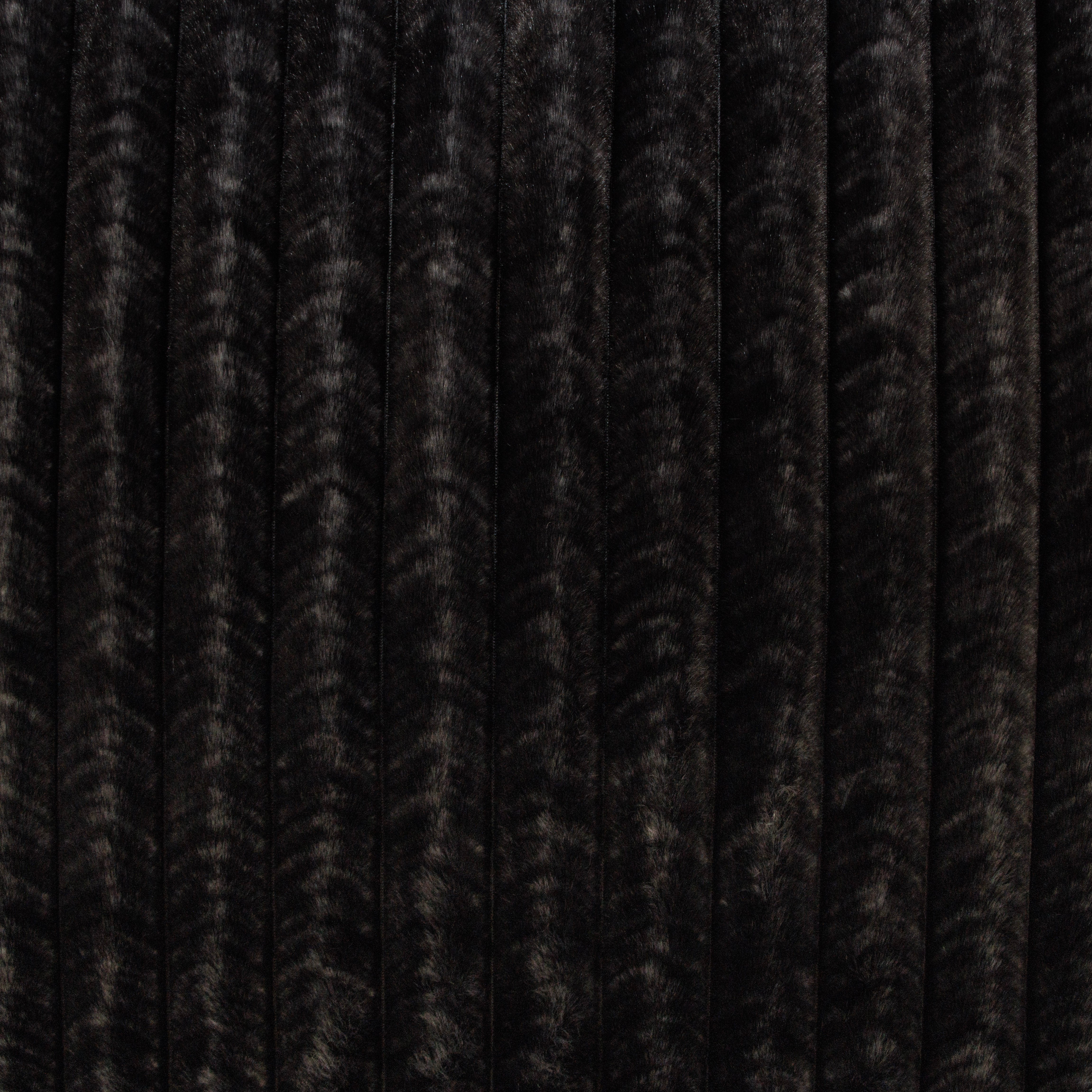 Plüschstoff in Cordoptik - 3cm Rippen