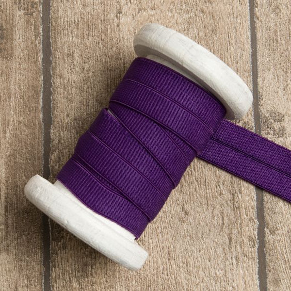 Elastisches Einfassband/Falzgummi 20 mm - uni