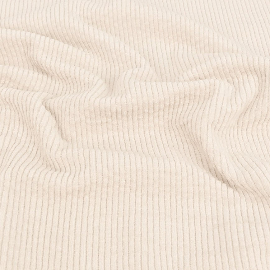 Cord Stretch Washed - 3.5 mm breite Rippen - uni