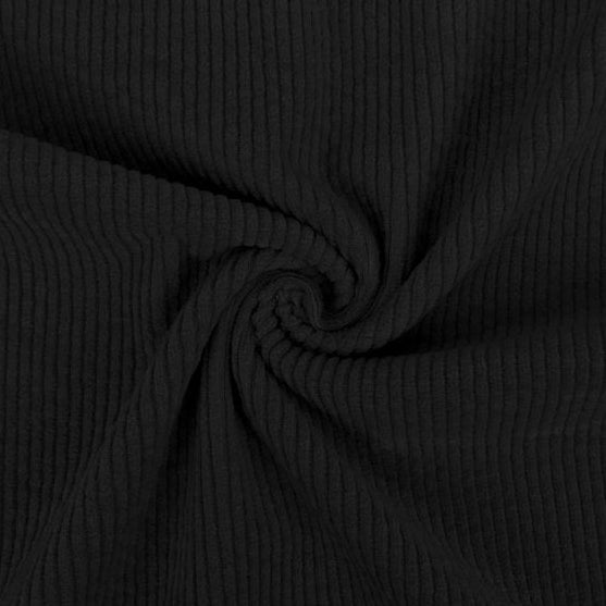 Cord Stretch Washed - 3.5 mm breite Rippen - uni