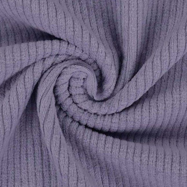 Cord Stretch Washed - 3.5 mm breite Rippen - uni