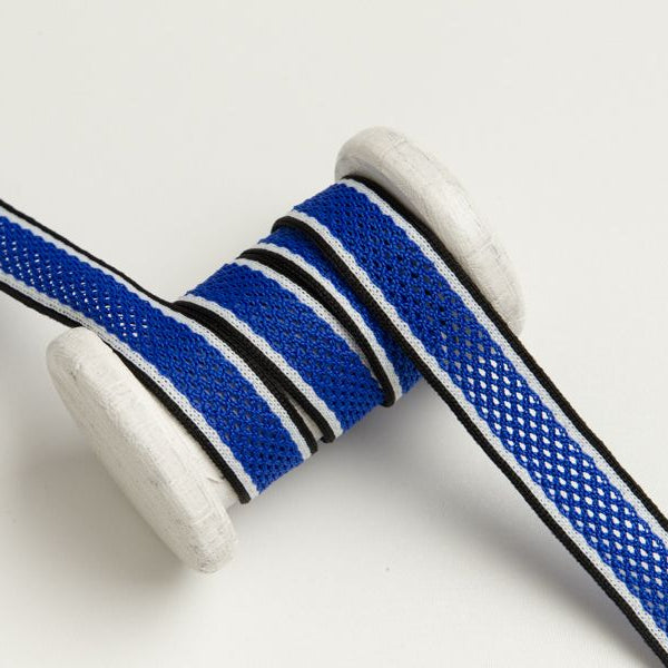 Elastischer Hosenstreifen mit Netz