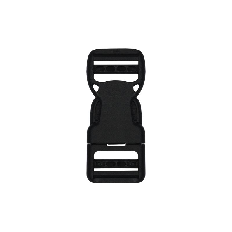 Steckschnalle ca. 25 mm - schwarz