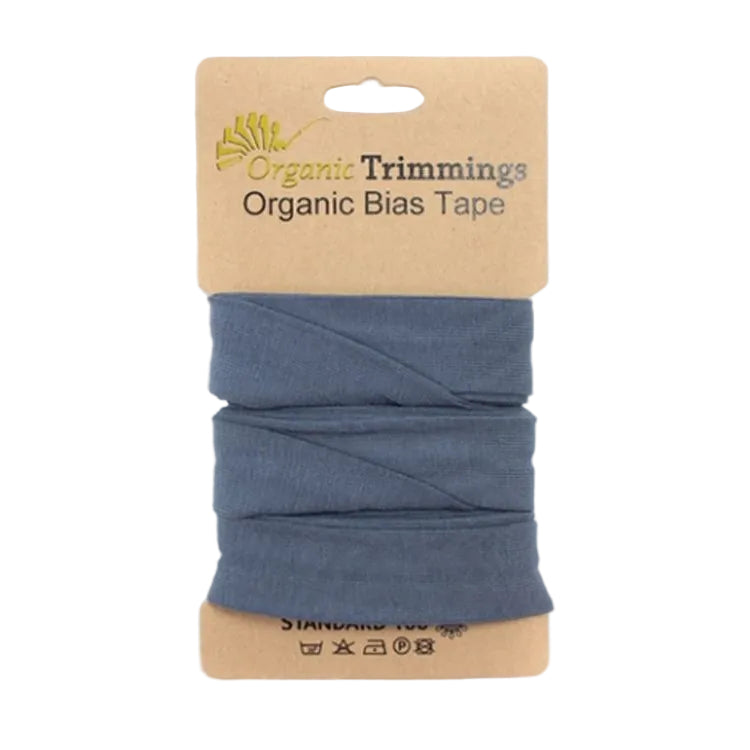 Organic Jersey Schrägband gefalzt 20 mm - 3m Coupon