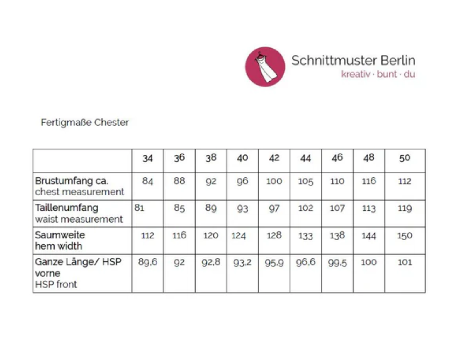 Papierschnittmuster Trägerkleid Chester