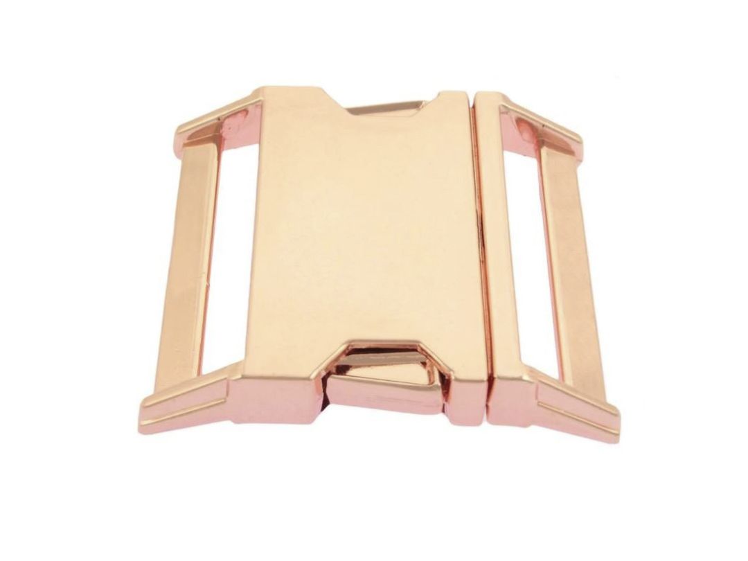 Steckschnalle Metall 1 Stück - roségold