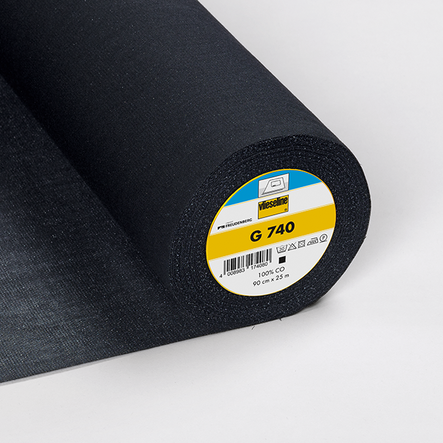 🟡 Vlieseline G 740 - Mittelschwere, leicht geraute Baumwolleinlage