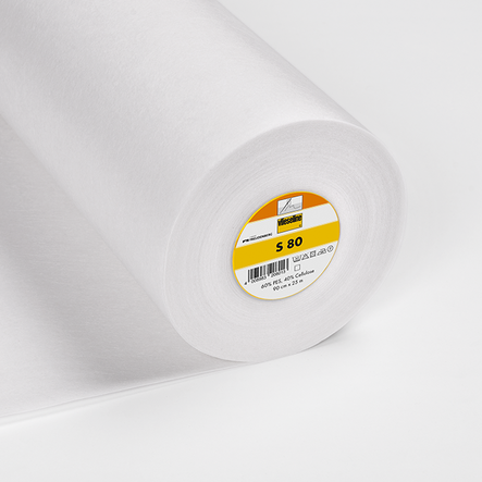 🟡 Vlieseline S 80 - Für Bekleidung und kreative Arbeiten