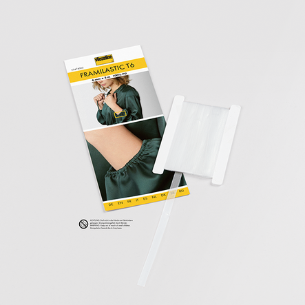 🟡 Vlieseline FRAMILASTIC - Band für Raffungen und Kräuselungen