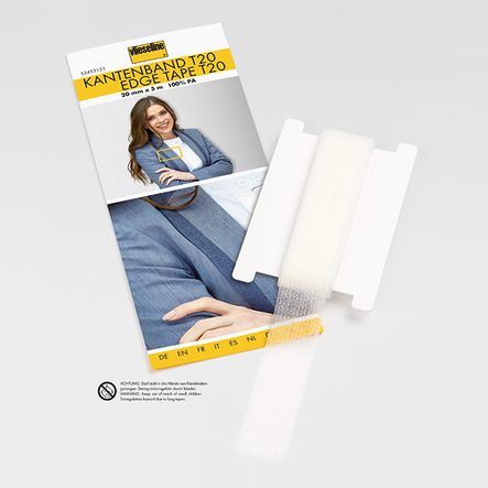 🟡 Vlieseline KANTENBAND - Band für Stabilisiert Kanten