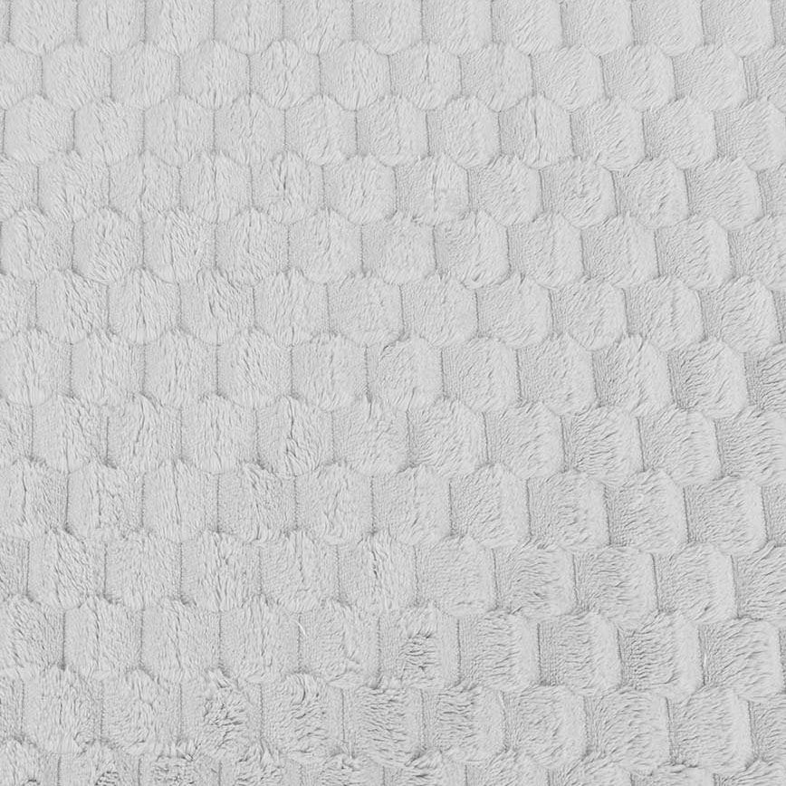 Wellnessfleece Wabenstruktur - uni