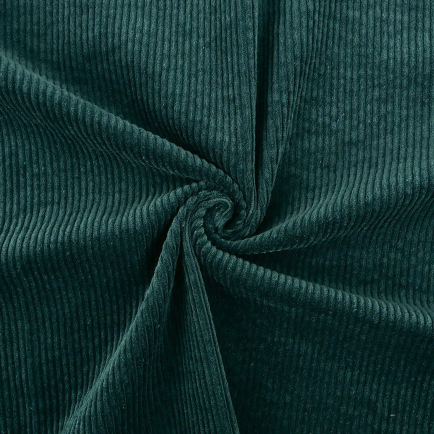 Cord Stretch Washed - 3.5 mm breite Rippen - uni