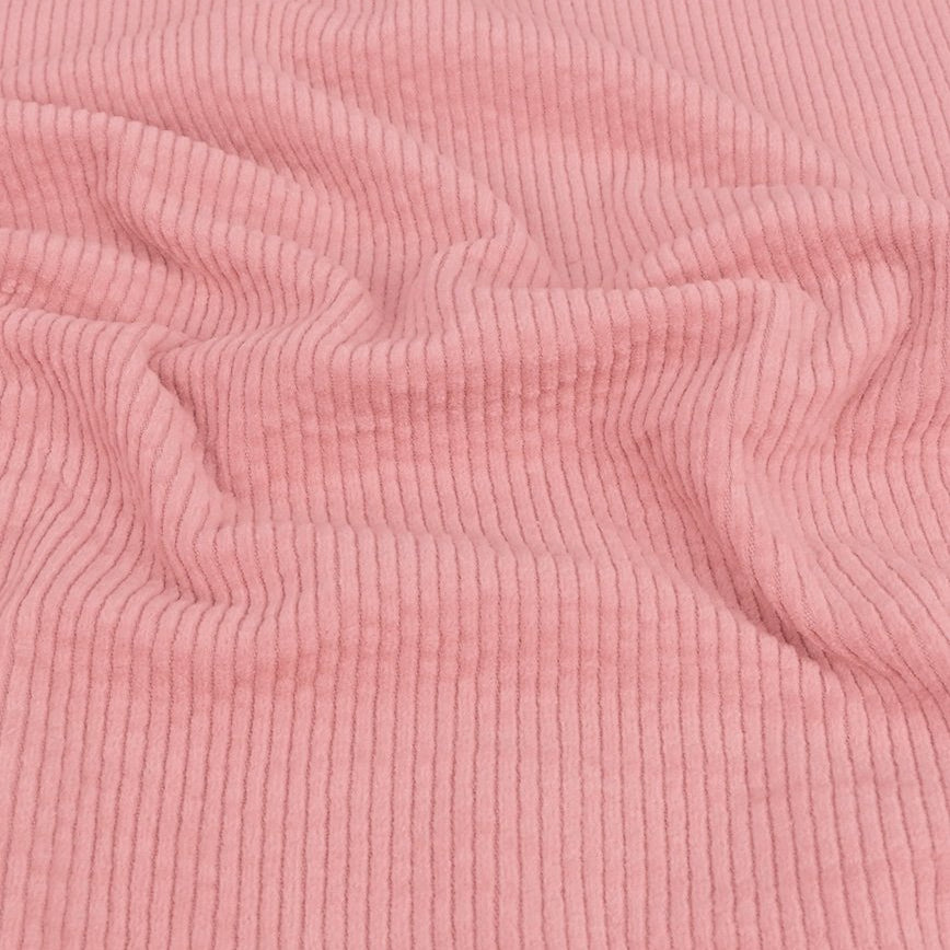 Cord Stretch Washed - 3.5 mm breite Rippen - uni