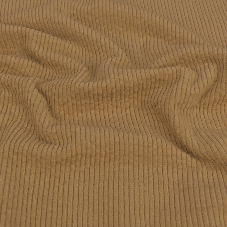 Cord Stretch Washed - 3.5 mm breite Rippen - uni