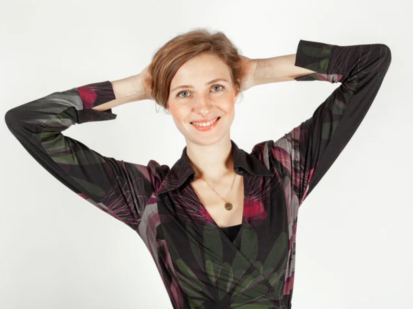 Papierschnittmuster Premium Wickelkleid Jahel