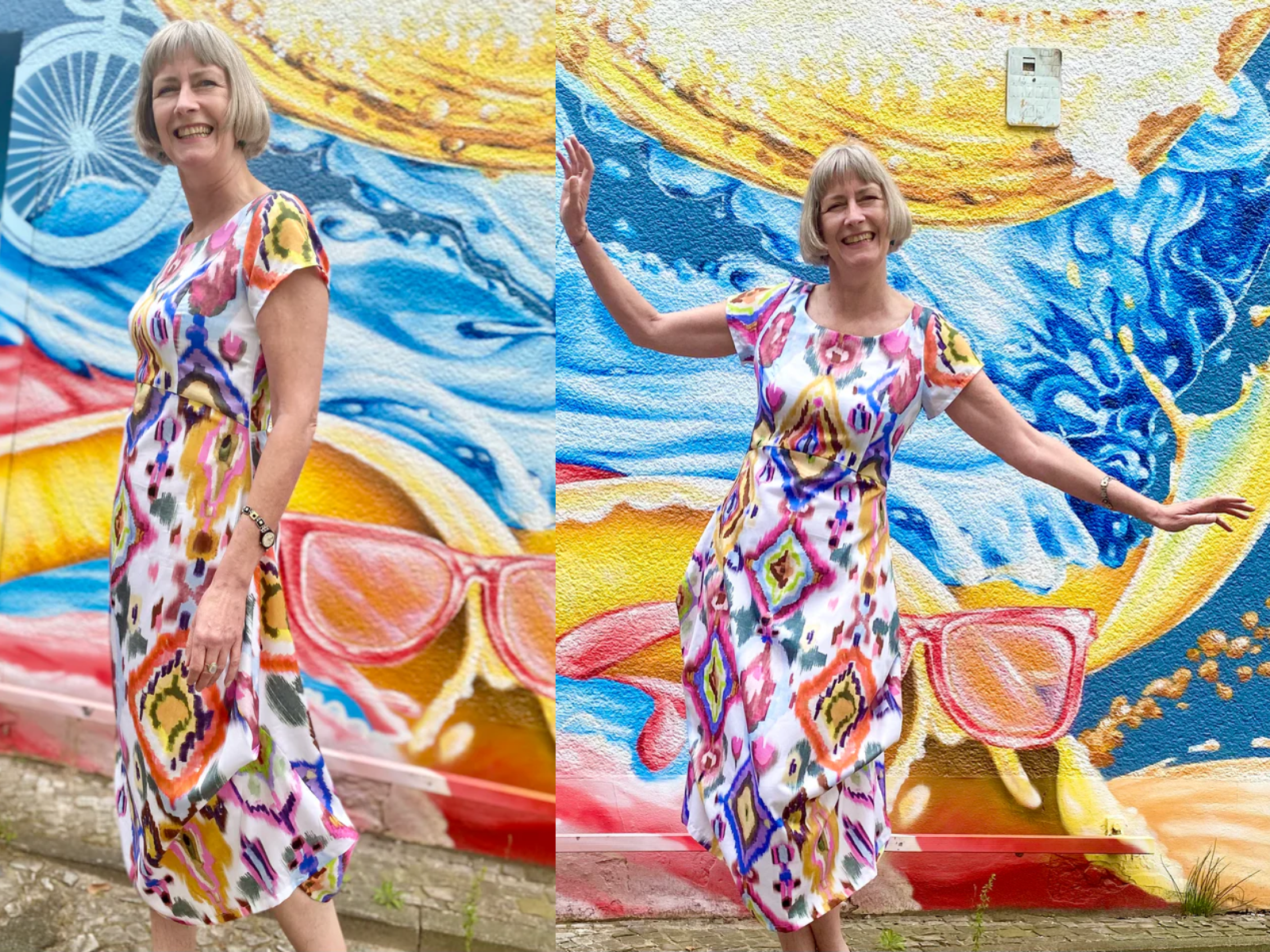 Papierschnittmuster Tulpenkleid Fleur