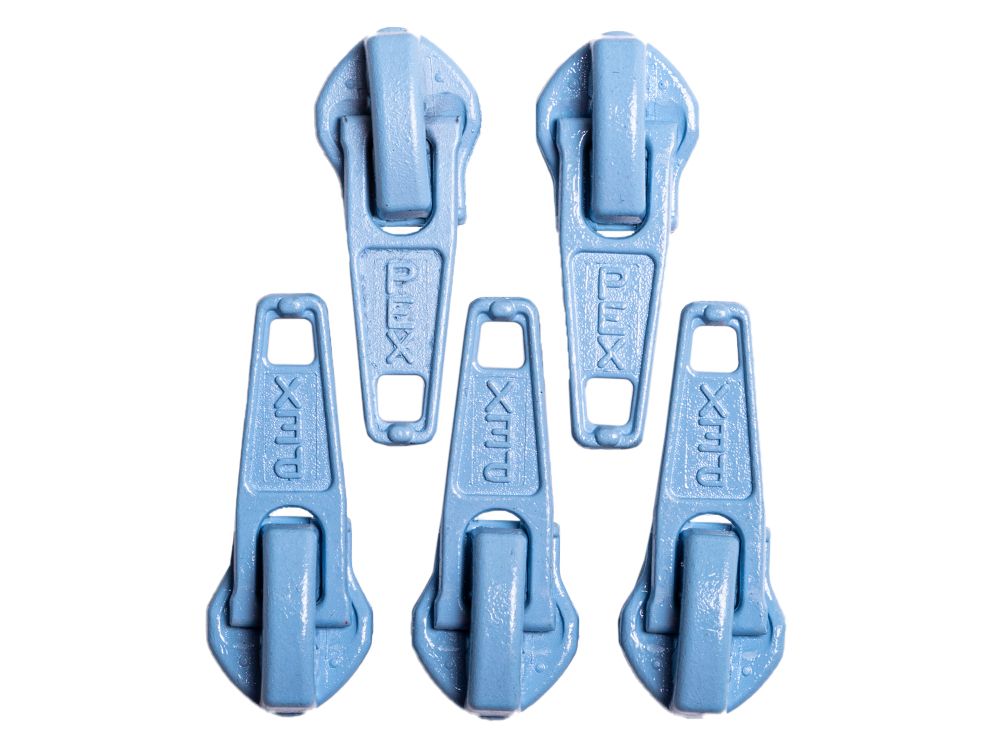 Slider/Zipper/Automatikschieber für Reißverschlüsse Größe 5 - Set 5 Stück