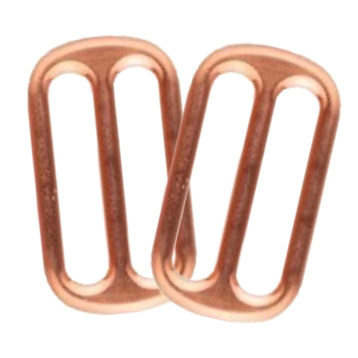 Leiterschnallen Metall 25 mm - 2 Stück