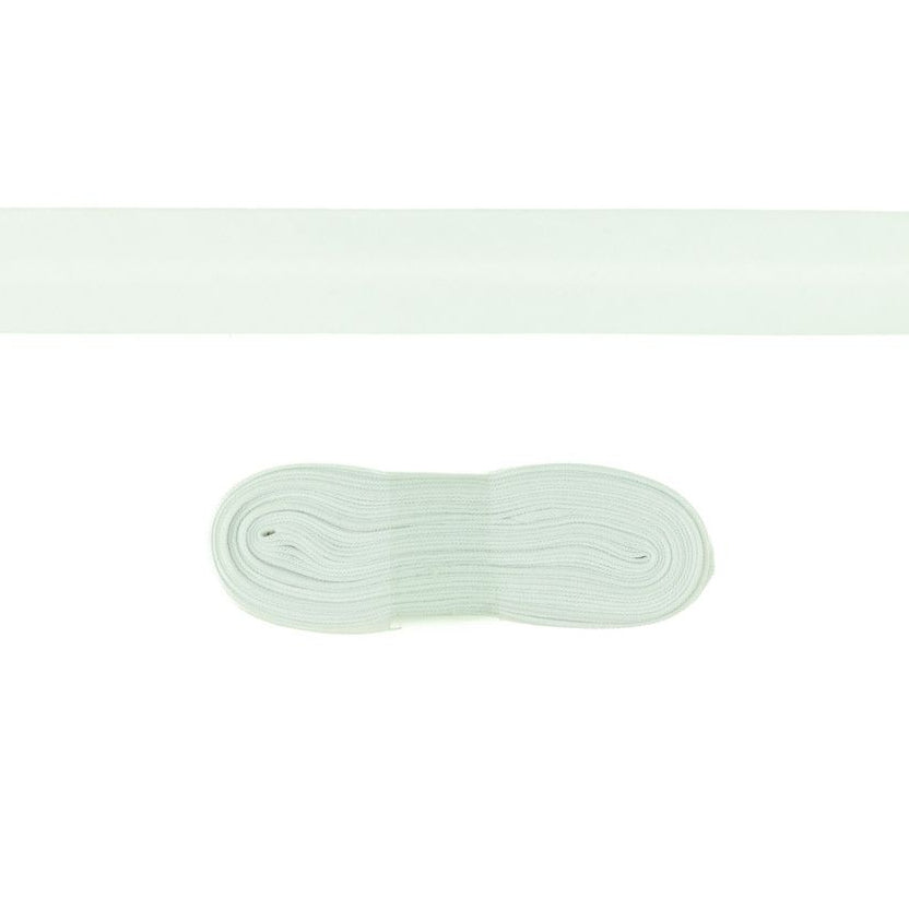 Schrägband/Einfassband Baumwolle gefalzt 20 mm x 3 m Coupon - uni