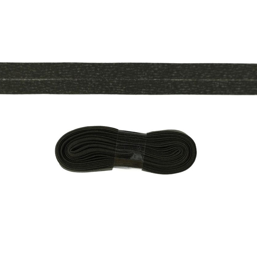 Schrägband/Einfassband Baumwolle gefalzt 20 mm x 3 m Coupon - uni