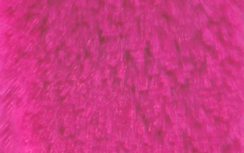 Plüschfell Fleece Stoff- uni