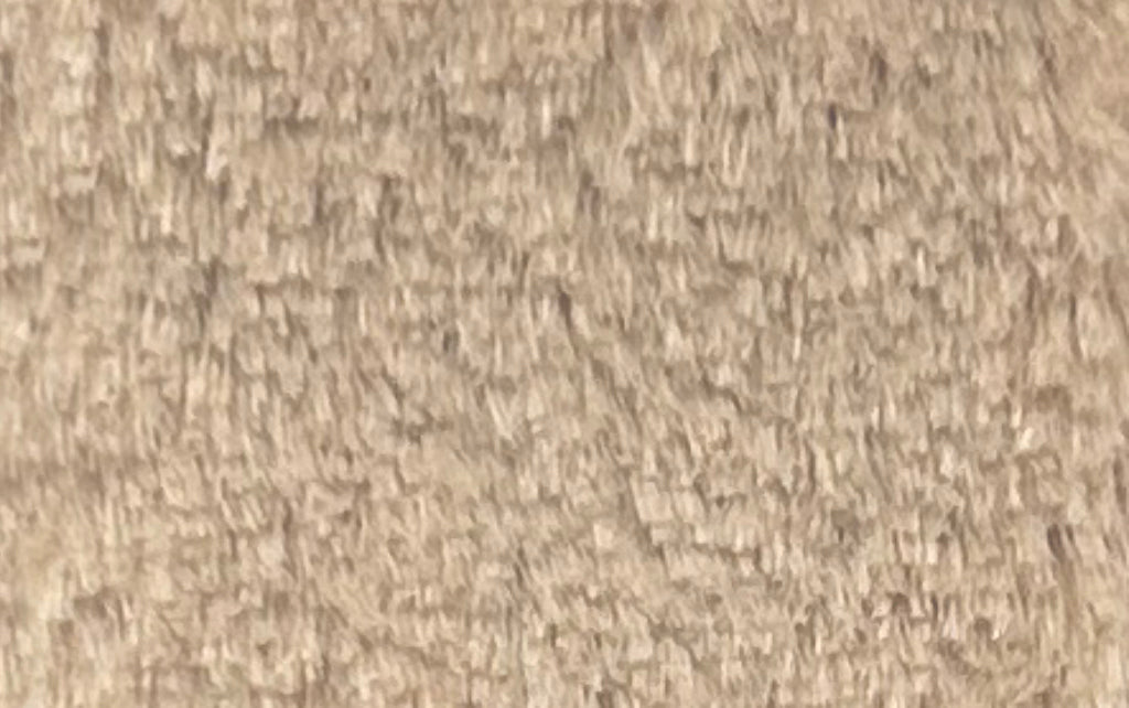Plüschfell Fleece Stoff- uni