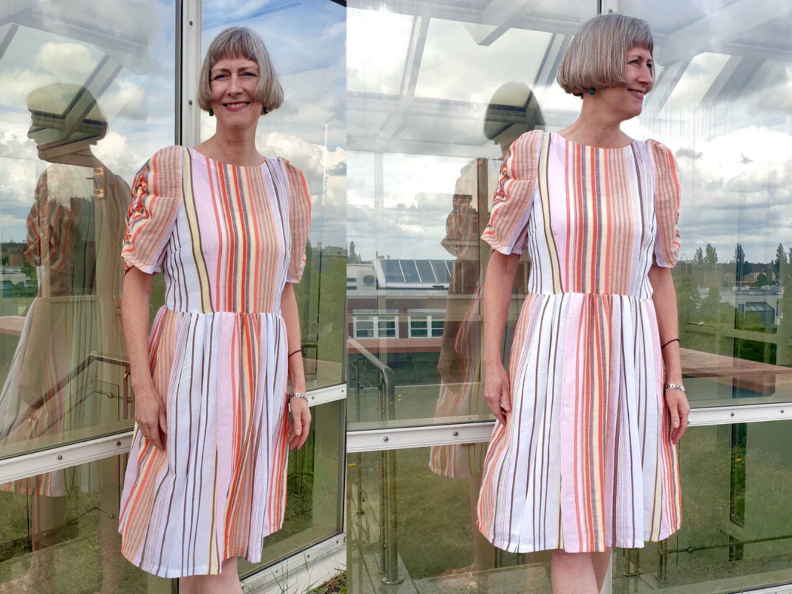 Papierschnittmuster Kleid Wolke