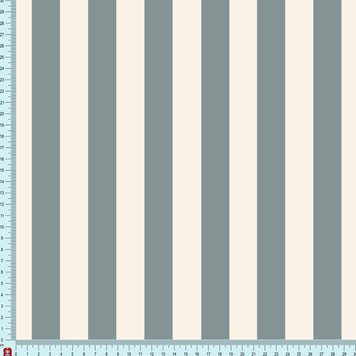 Eigenproduktion Jersey - Reaktivdruck - ElchZeit Katzengold-Design - Kombistoff - streifen