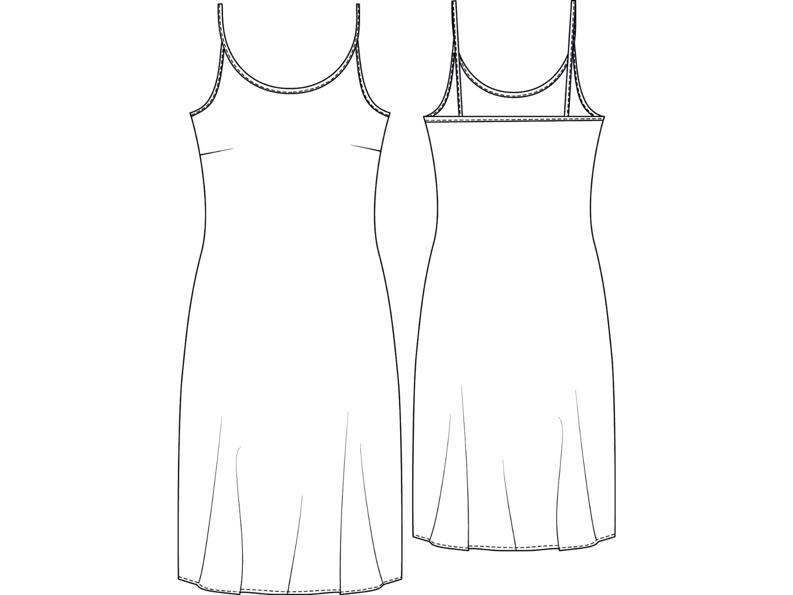 Papierschnittmuster Kleid Wendy