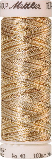 Zierstichgarn Mettler METALLIC by Amann Mettler 100 m