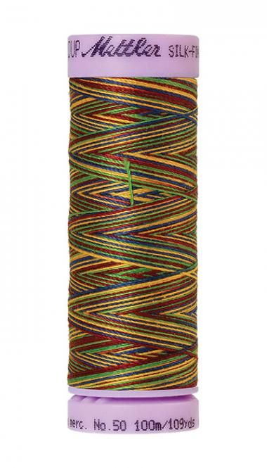 Silk-Finish Cotton multi 50 by Amann Mettler 100 m