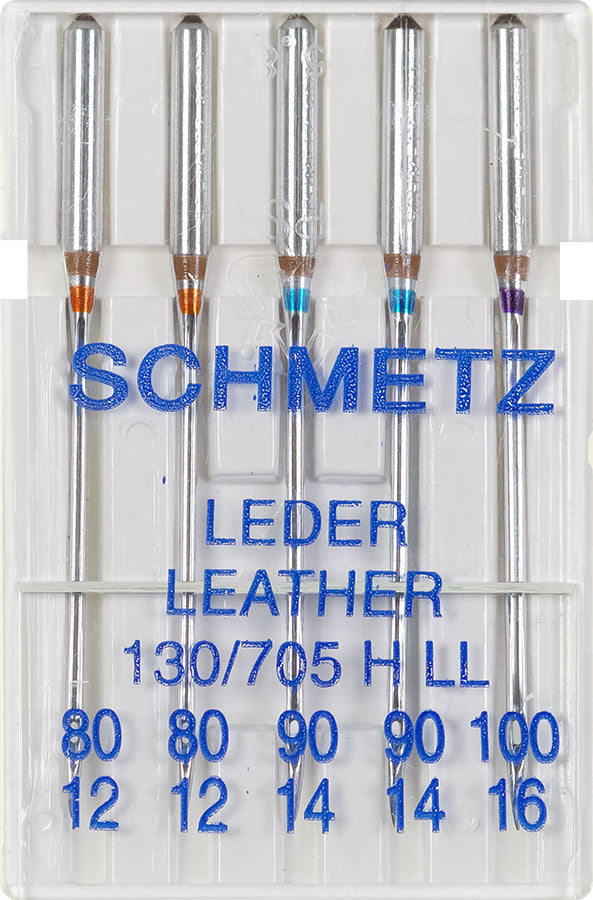 VENO Nähmaschinennadeln Leder 130/705H LL Stärke 80-100 - 5 Stück