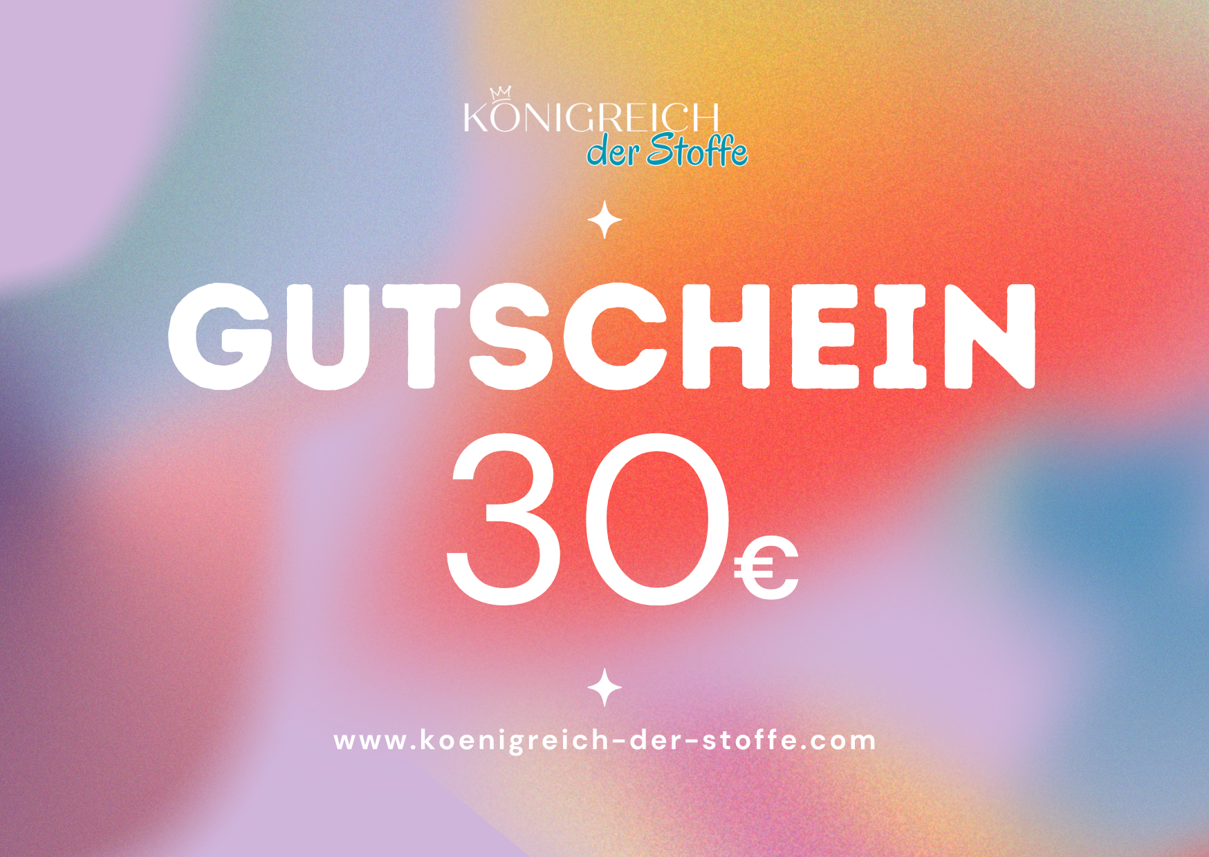 🎁 Königreich der Stoffe - Gutschein