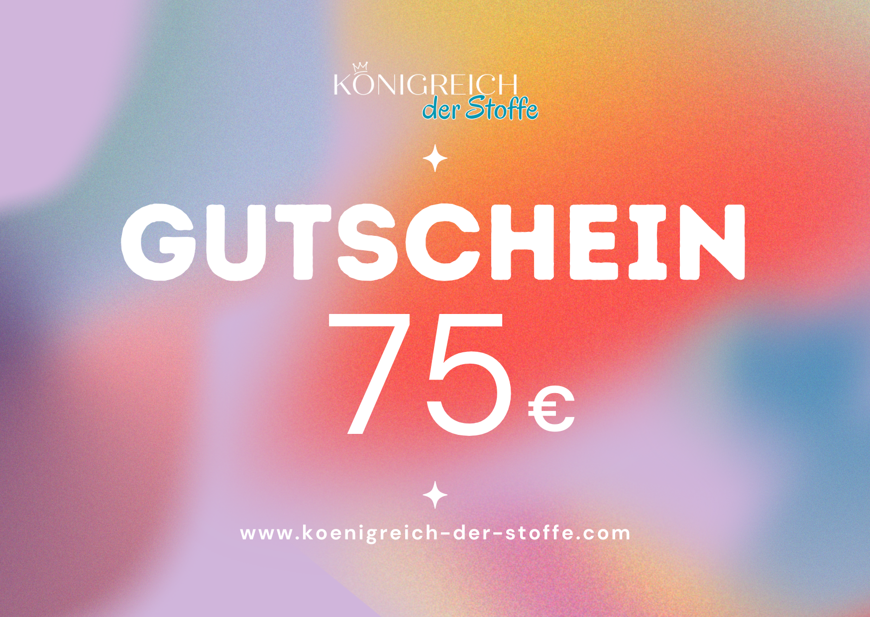 🎁 Königreich der Stoffe - Gutschein