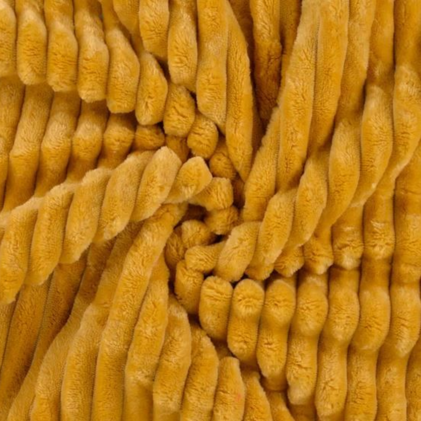 Cuddle Binky super weicher Wellnessfleece Stoff mit 1,5 cm breiten Rippen