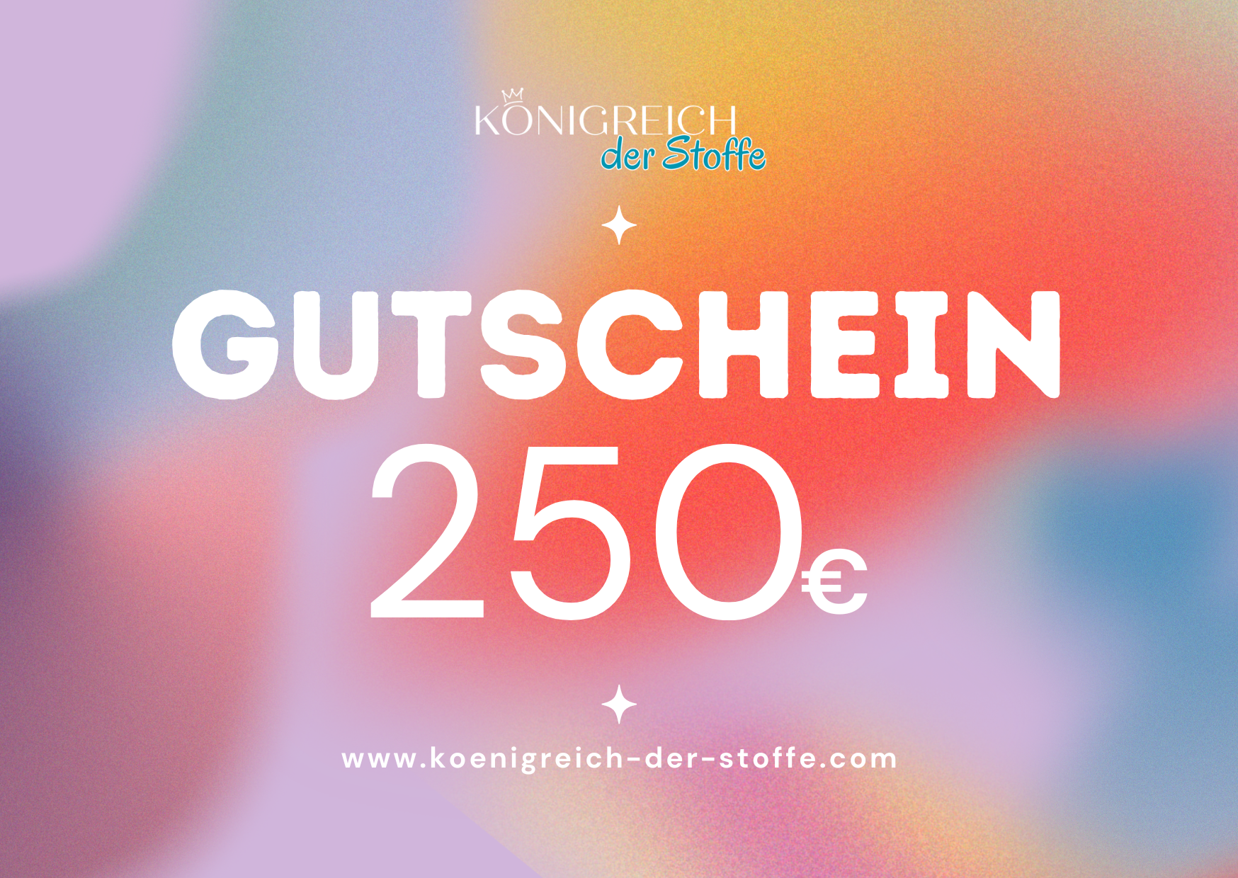 🎁 Königreich der Stoffe - Gutschein