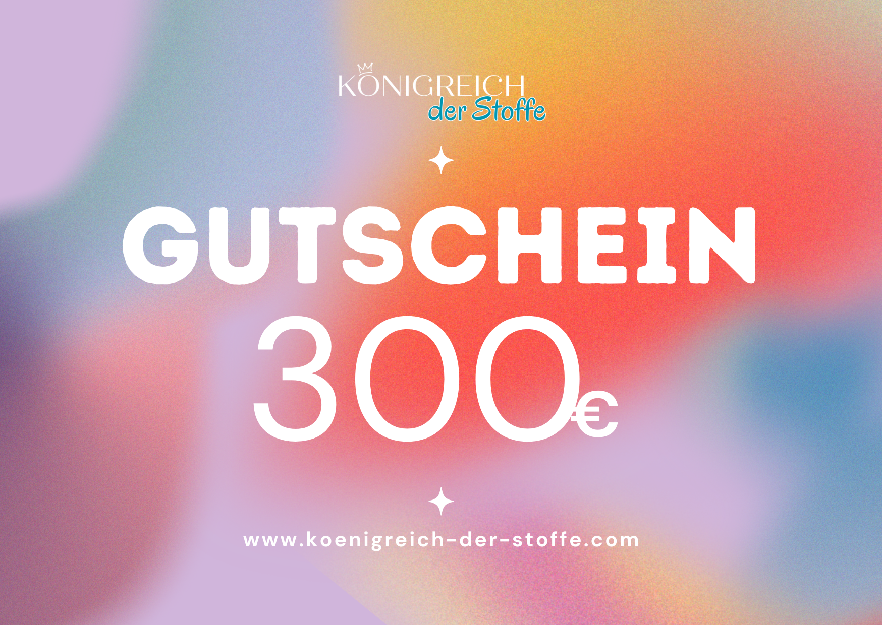 🎁 Königreich der Stoffe - Gutschein