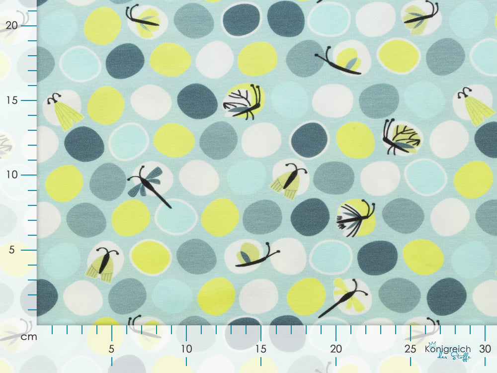 Jersey Blaubeerstern Butterflies & Friend - Schmetterlinge und Libellen