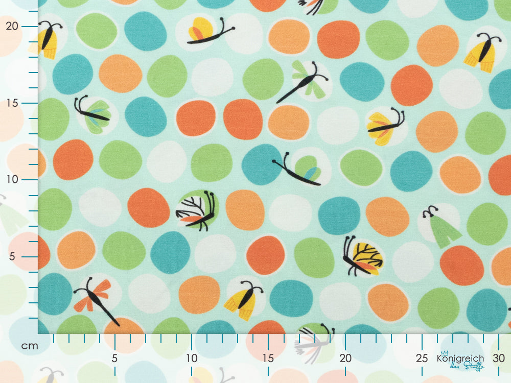 Jersey Blaubeerstern Butterflies & Friend - Schmetterlinge und Libellen