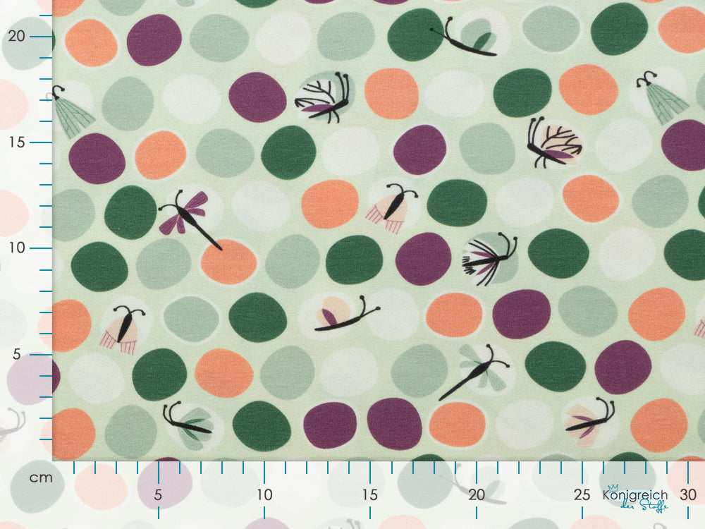 Jersey Blaubeerstern Butterflies & Friend - Schmetterlinge und Libellen