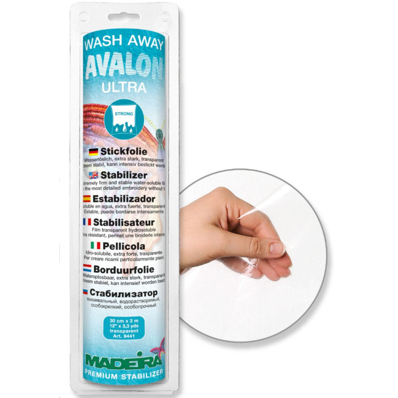Wasserlösliche Stickfolie Avalon ULTRA Madeira