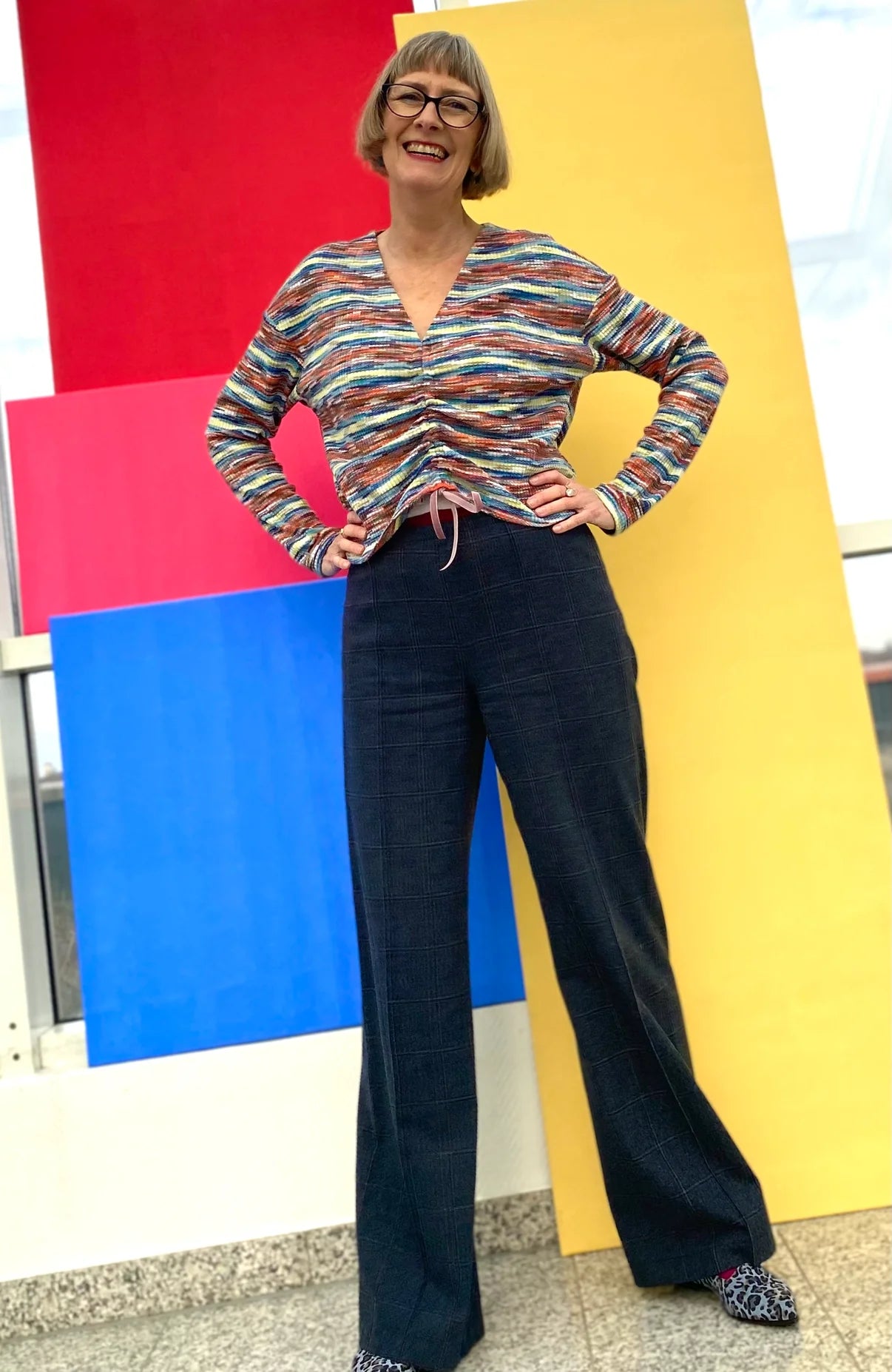 Papierschnittmuster Marlenehose Anke