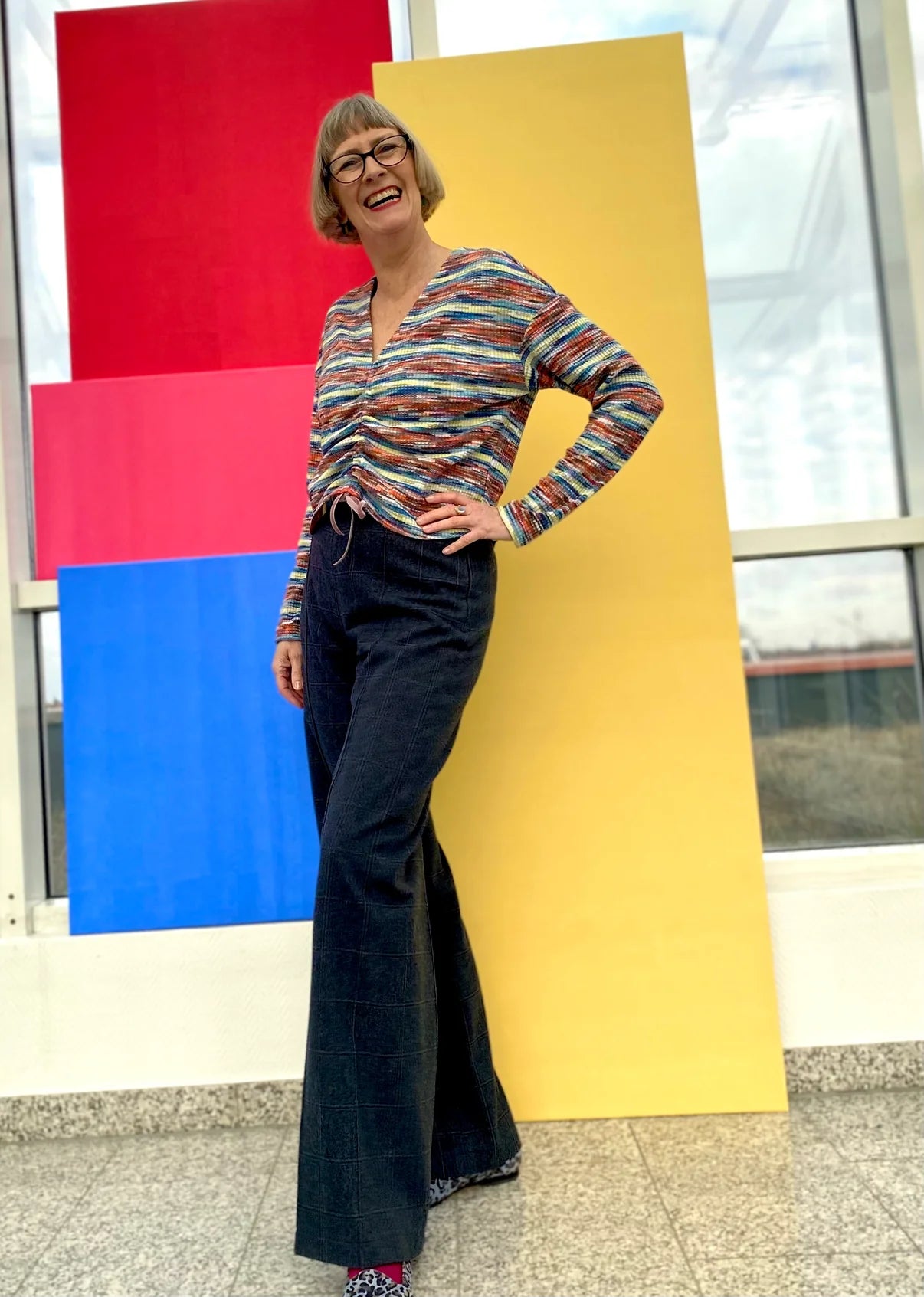 Papierschnittmuster Marlenehose Anke